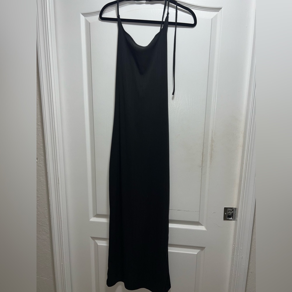 Never worn all black maxi dress.